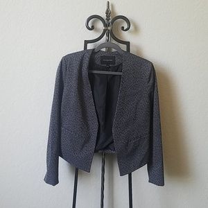 Asymmetrical Banana Republic Print Blazer